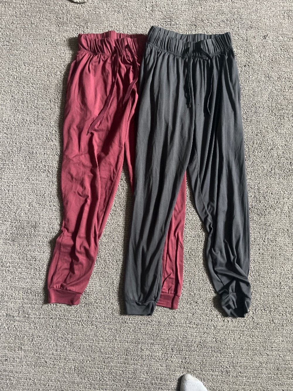 2 pack Girls Flowy Joggers size L